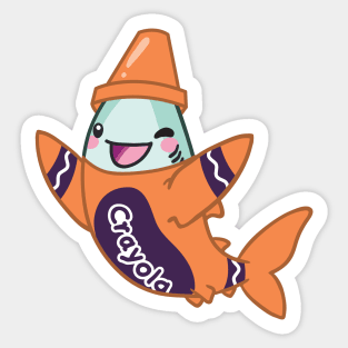 Byte's Costume: Crayon Sticker